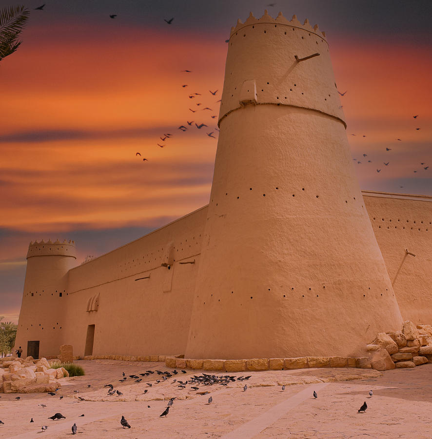 Architecture Photograph - Qasar Al Masmak by Kashif Hameed