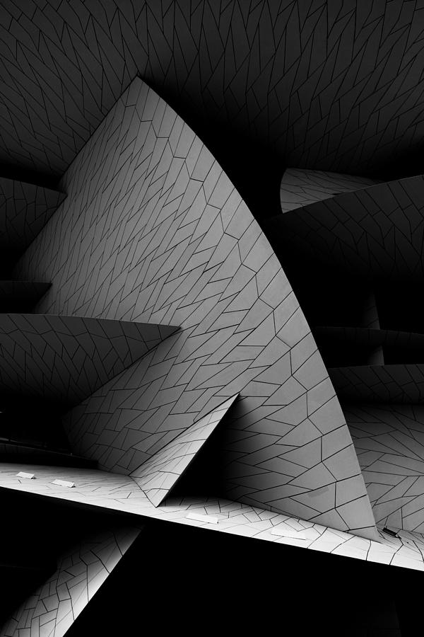 Qatar National Museum Detail Photograph by Jorgegrande