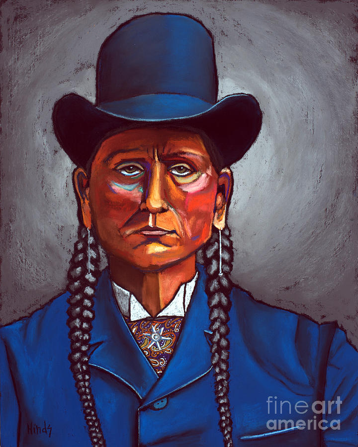 Impressionism Painting - Quanah Parker by David Hinds