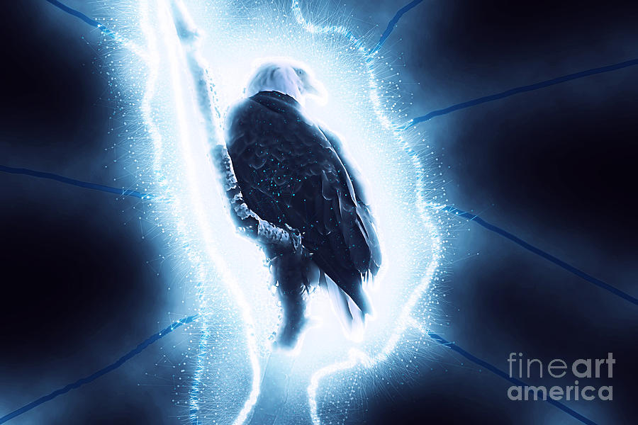 Quantum Eagle 1 Digital Art by Matthew Nelson