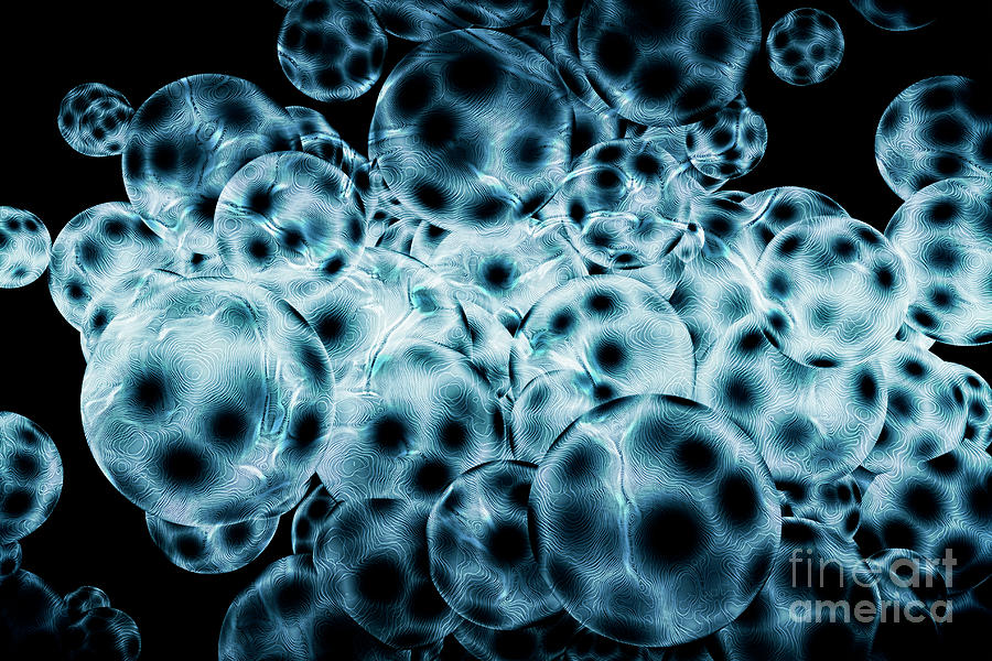 Quantum Foam Photograph by Giroscience/science Photo Library