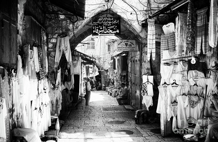 Quarter Merchants in Jerusalem Photograph by John Rizzuto