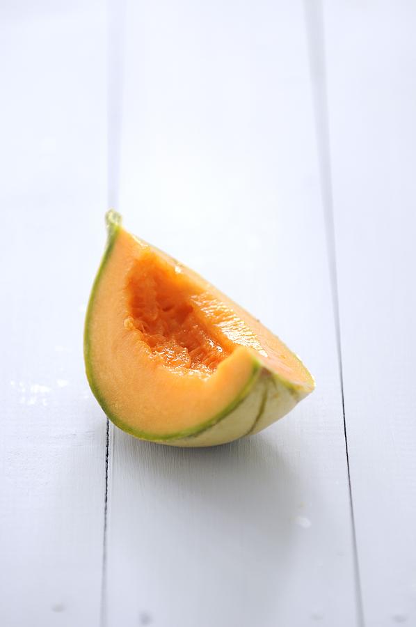 Quarter Of Melon Without Pips Photograph by Carnet