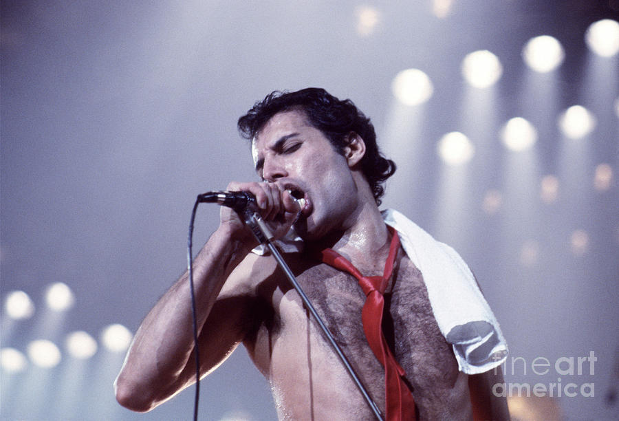Freddie Mercury of Queen #1175 Photograph by Andre Csillag
