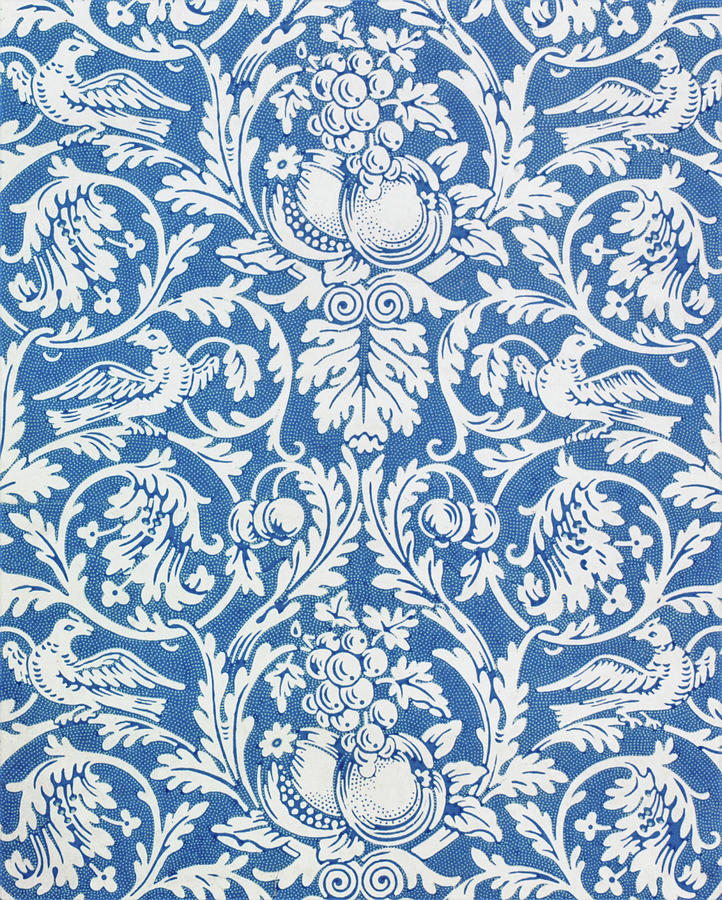 Queen Anne Painting - Queen Anne - Digital Remastered Edition by William Morris Queen Anne Painting - Queen Anne - Digital Remastered Edition by William Morris