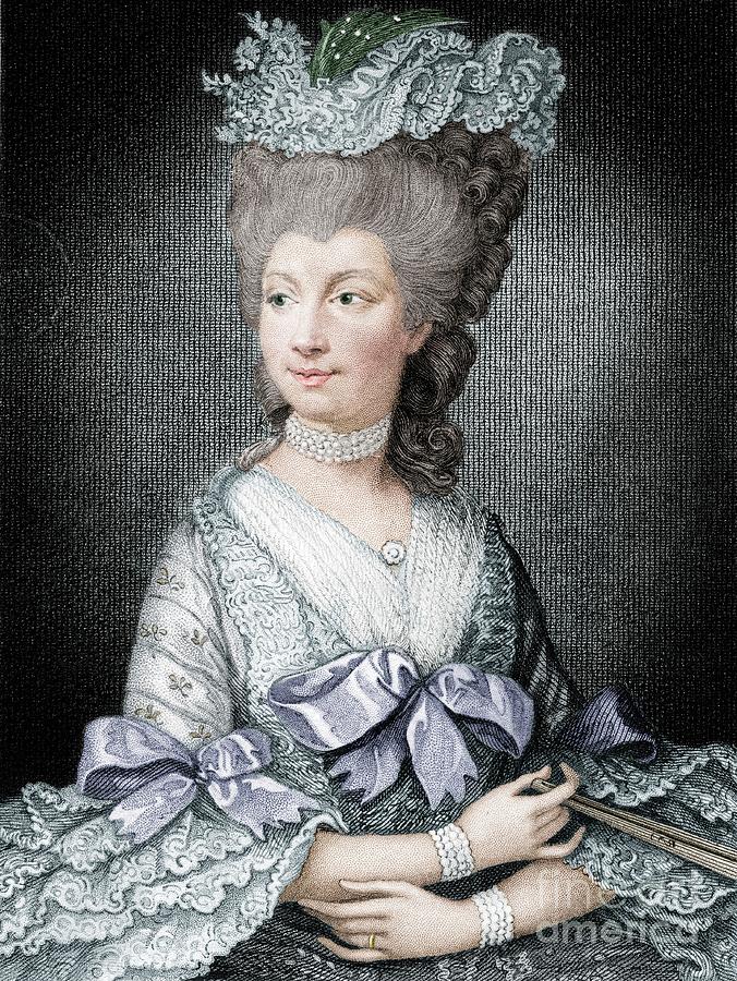 Queen Charlotte Drawing by Print Collector