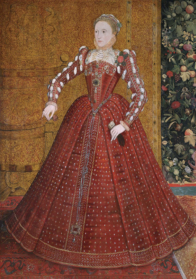 Queen Elizabeth I Painting by Steven van der Meulen