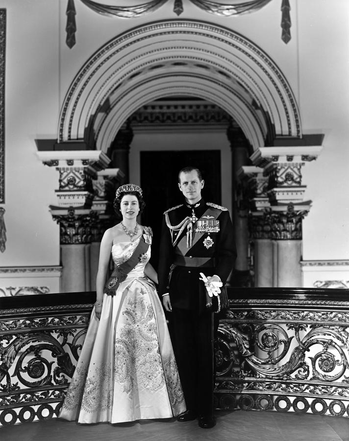 Queen Elizabeth II And Prince Philip Photograph by Michael Ochs Archives