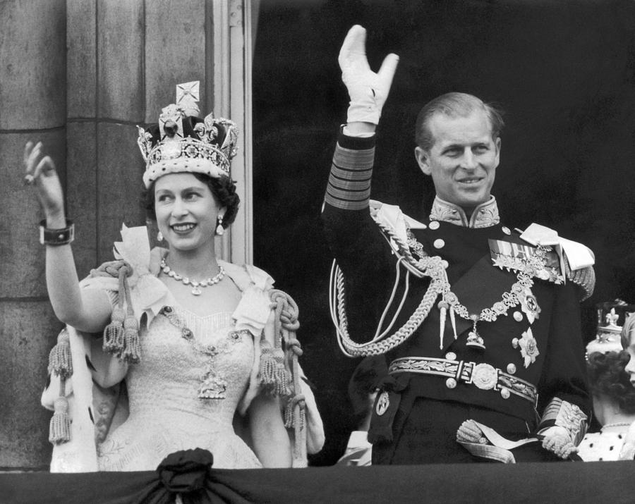 Queen Elizabeth II And The Duke Photograph by Keystone-france