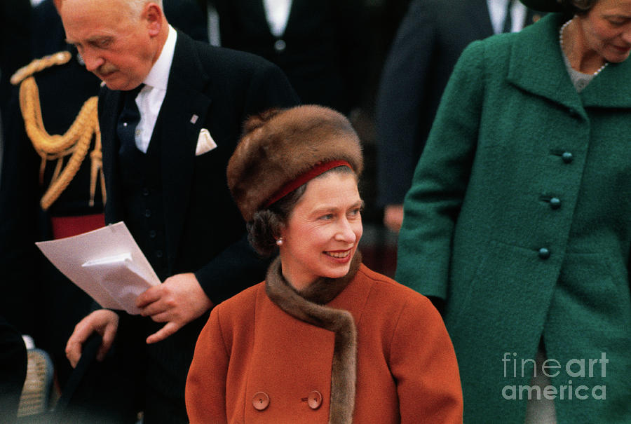 Queen Elizabeth II At Canadian Ceremony Photograph by Bettmann