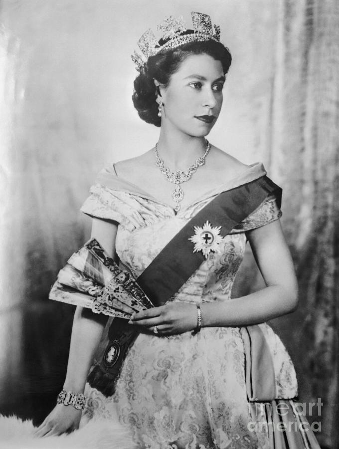 Queen Elizabeth II Of England Photograph by Bettmann