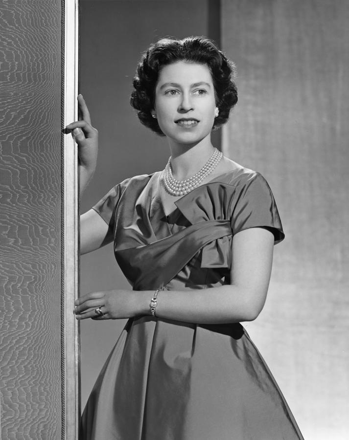 Queen Elizabeth II Portrait Photograph by Michael Ochs Archives