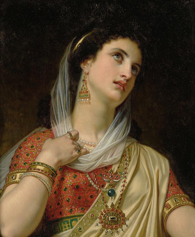 Queen Esther by Hugues Merle