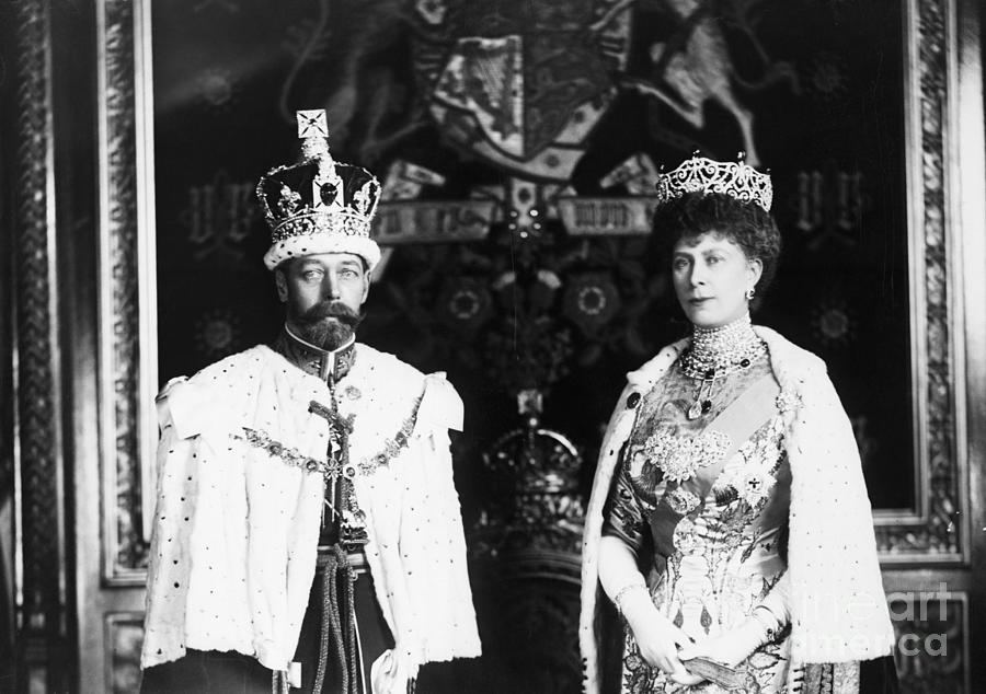 Queen Mary Of Teck And George V Photograph by Bettmann