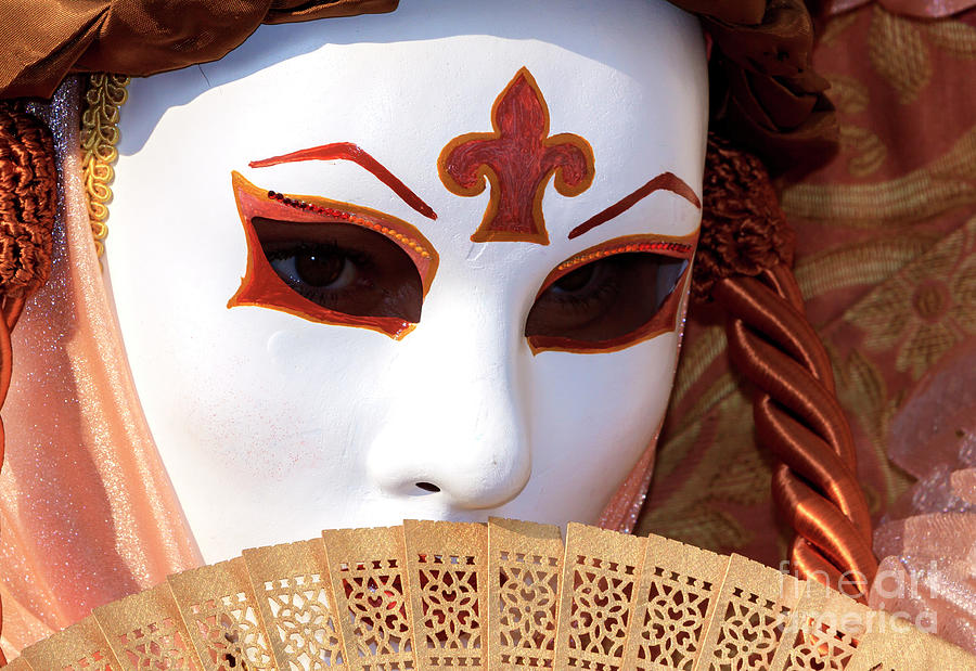 Queen of Spades at the Carnevale di Venezia Photograph by John Rizzuto