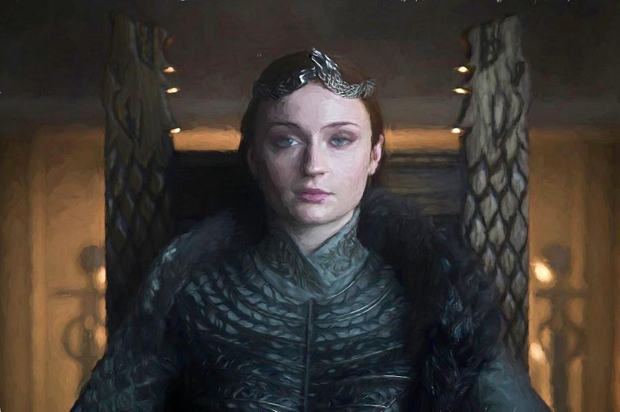 Queen of the North Painting by Eva Sawyer