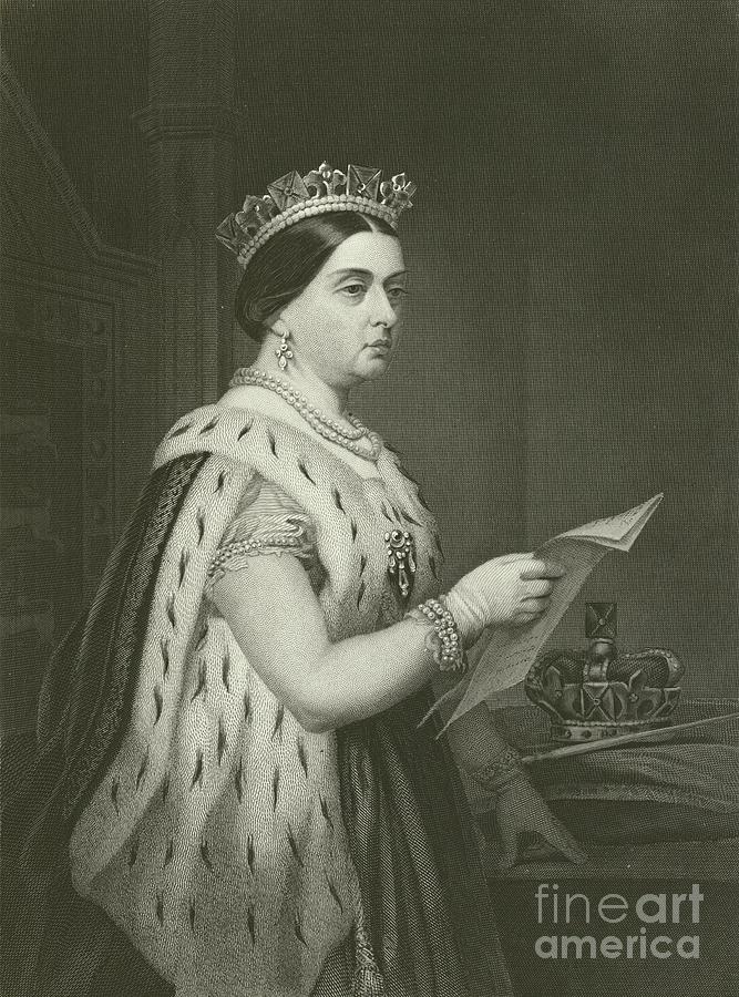 Queen Victoria Painting by Alonzo Chappel
