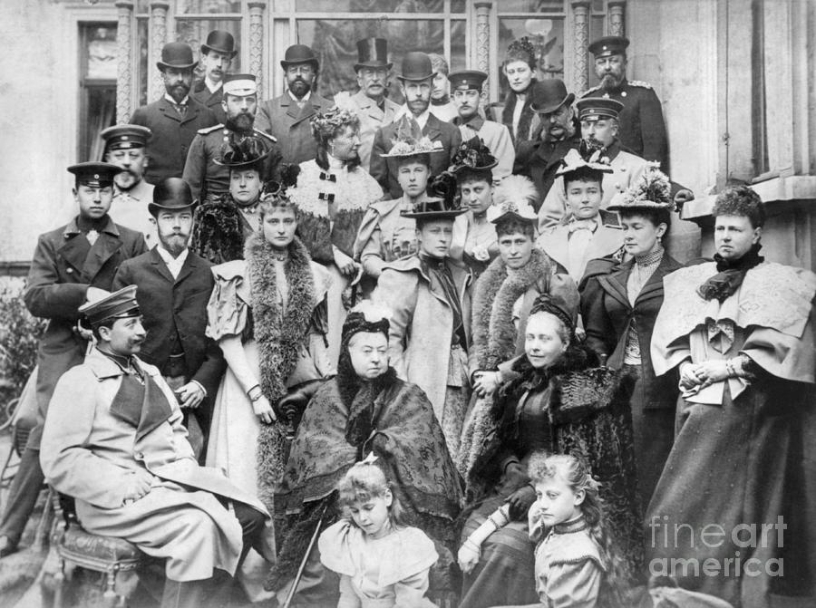 Queen Victoria And Family Photograph by Bettmann