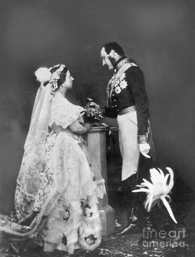 Queen Victoria And Husband Prince Albert Photograph by Bettmann
