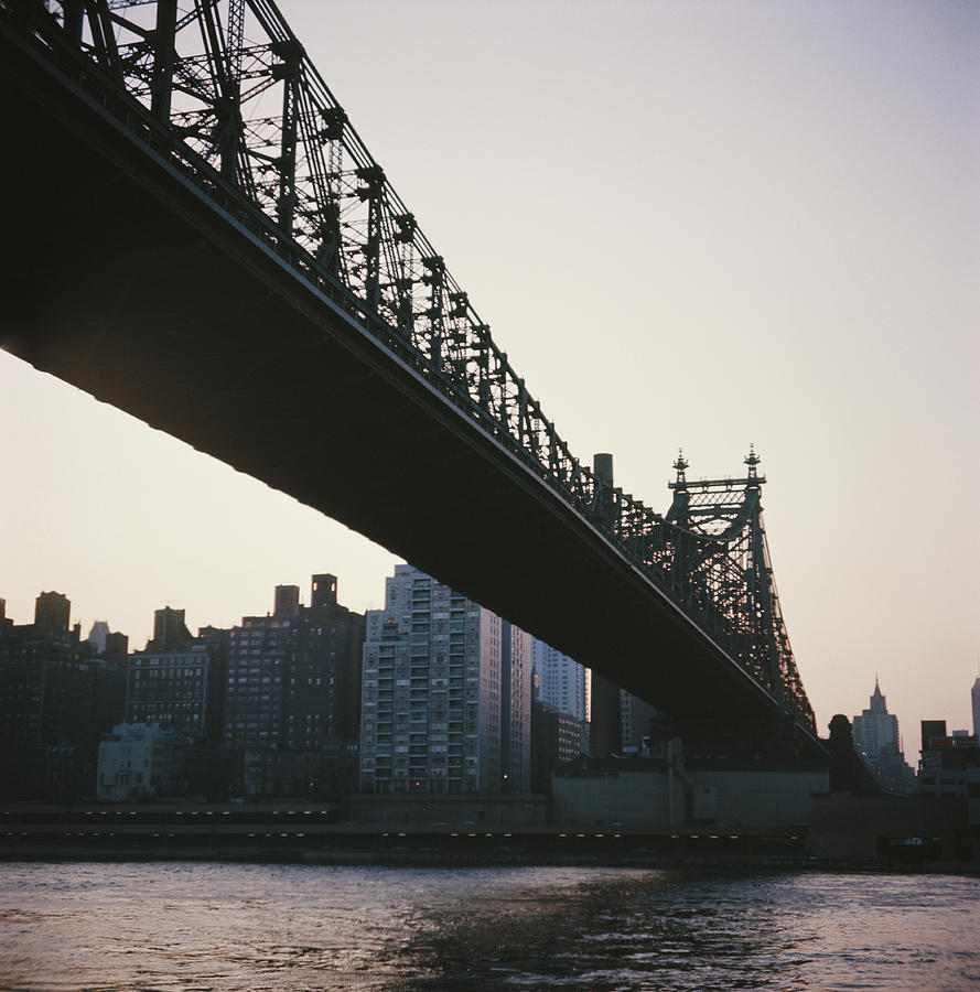 Queensboro Bridge Photograph by Authenticated News Queensboro Bridge Photograph by Authenticated News