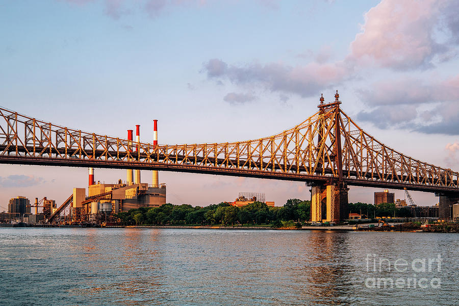 Queensboro Bridge view from R Photograph by Edi Chen - Fine Art America