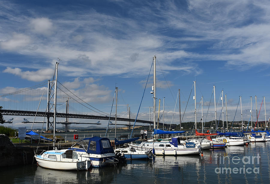Queensferry Harbour Photograph by Yvonne Johnstone