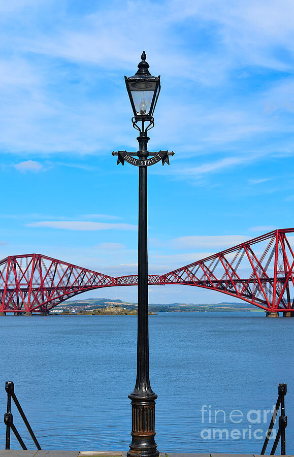 Queensferry Lamp Post Photograph by Yvonne Johnstone