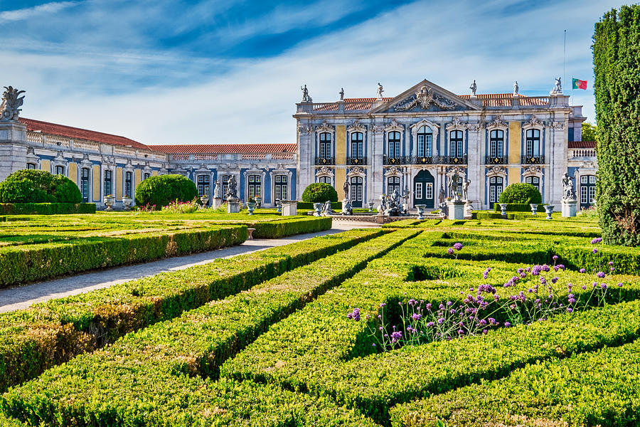 Queluz Palace and Garden - Portugal Photograph by Stuart Litoff