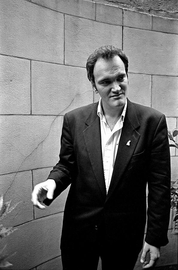 Quentin Tarantino London 1994 Photograph by Martyn Goodacre