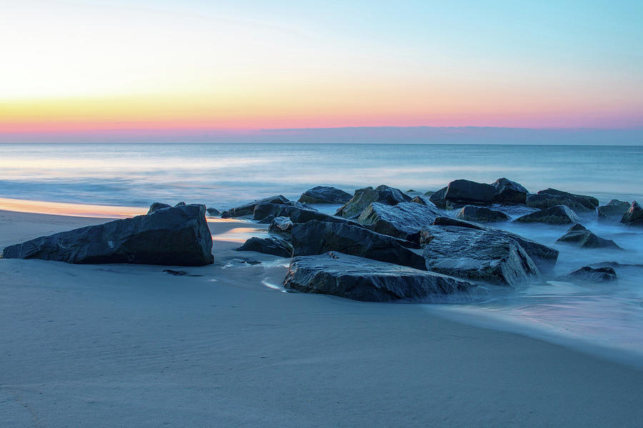 Quiet Beach Haven Morning Photograph by Kristia Adams