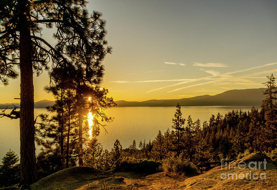 Quiet Lake Tahoe by Annerose Walz Quiet Lake Tahoe by Annerose Walz