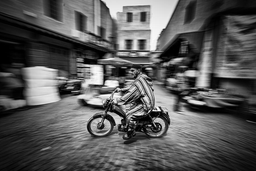 Street Photograph - Quiet Marrakesh by Paolo Melis