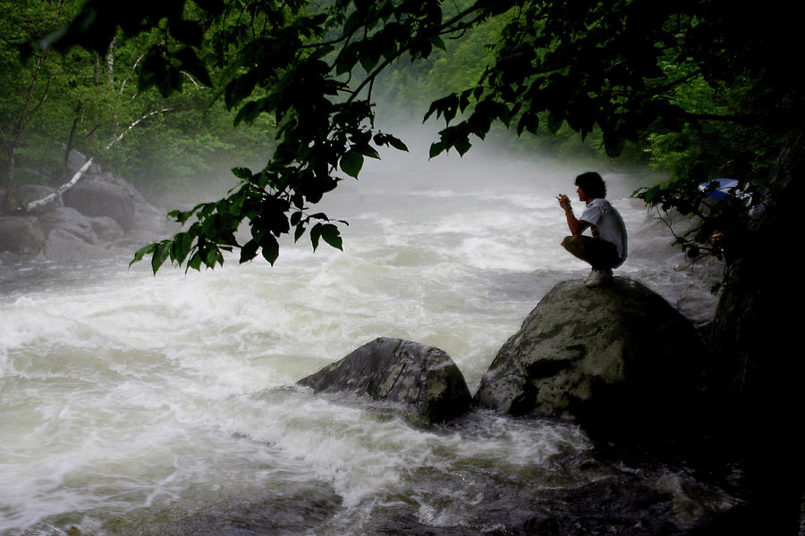 Quiet Moment on the Deerfield River Photograph by Wayne King