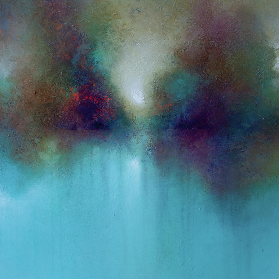 Abstract Painting - Quiet Place by Ch Studios