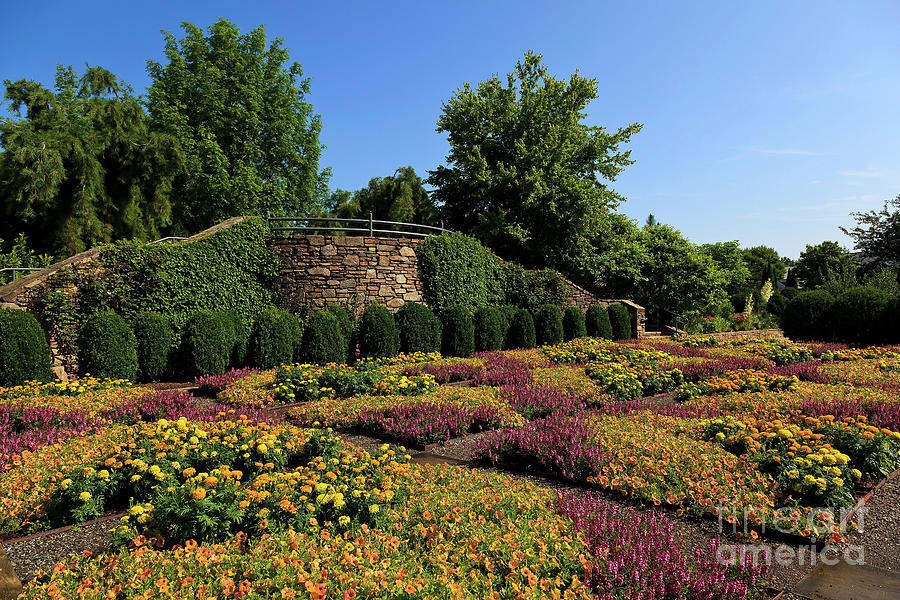Quilt Garden in Asheville North Carolina Photograph by Jill Lang