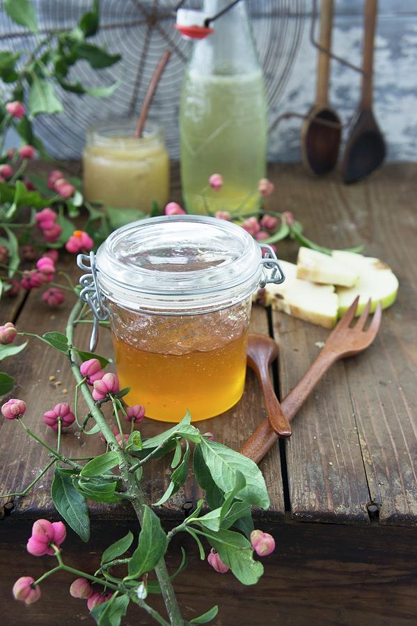 Quince Jam With Cognac Photograph by Martina Schindler