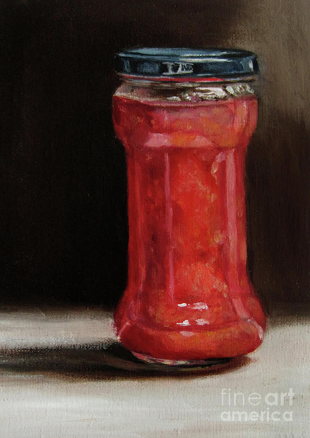 Still Life Painting - Quince Marmalade by Ulrike Miesen-Schuermann