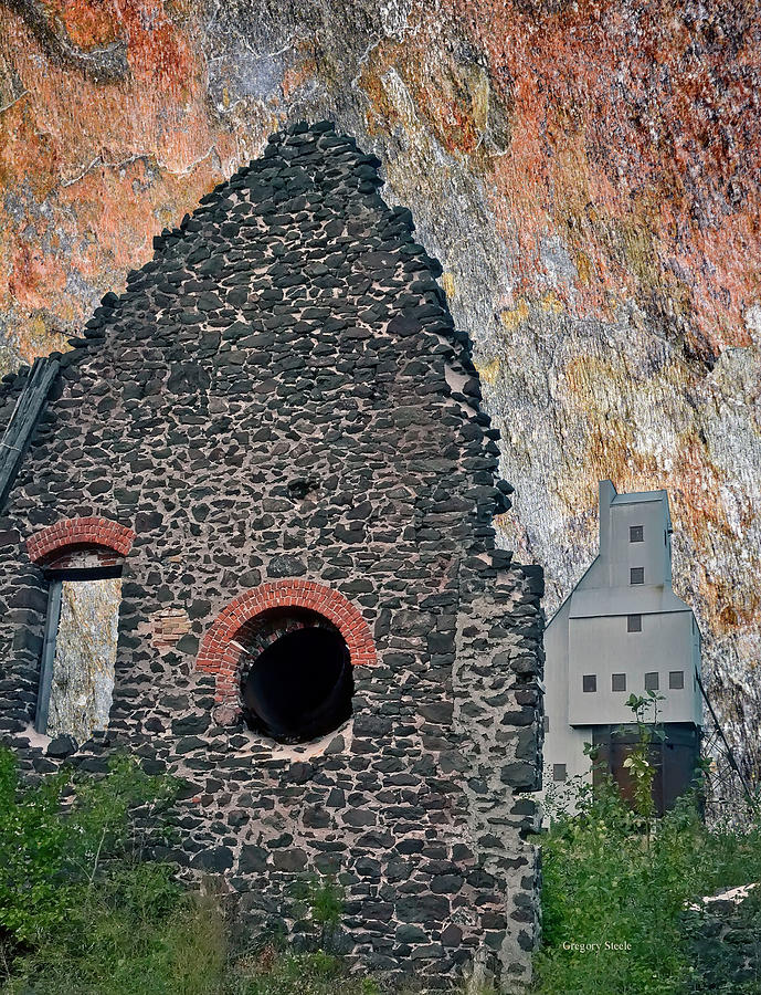 Quincy Mine Ruins art Photograph by Gregory Steele - Fine Art America