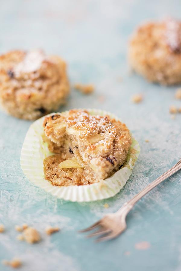 Quinoa & Apple Muffins Photograph by Jan Wischnewski