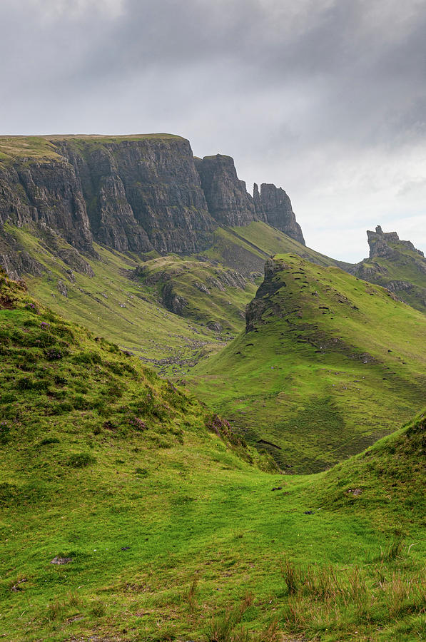 Quiraing mountain summit in the Isle of Skye Photograph by Michalakis Ppalis