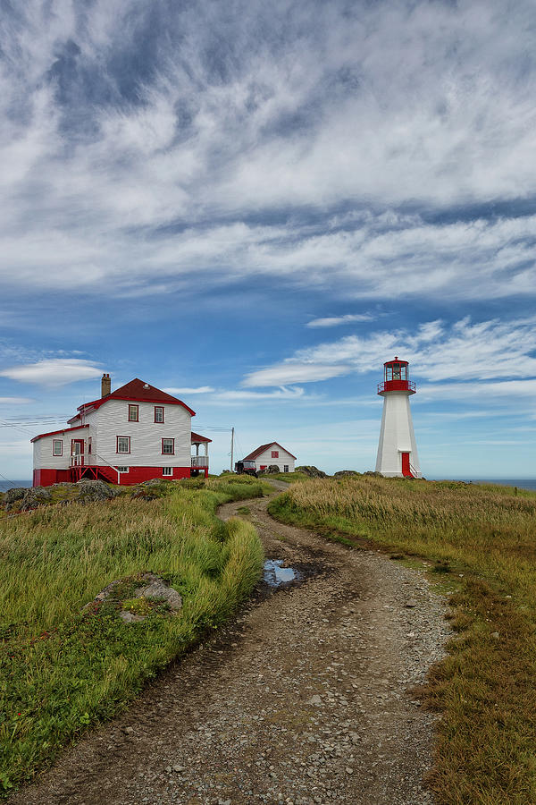 Quirpon Island Lighthouse Photograph by Murray Rudd