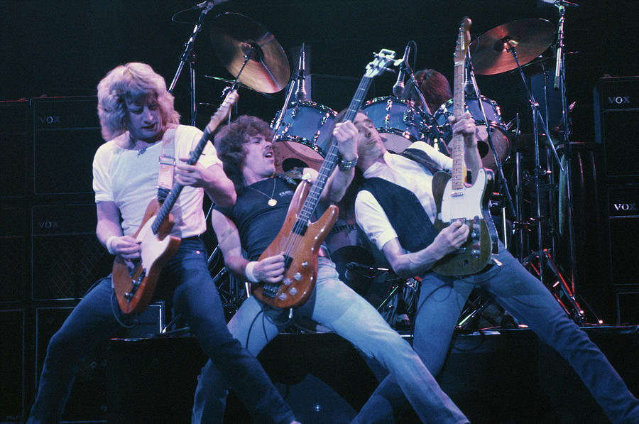 Quo Rock Out Photograph by Keystone