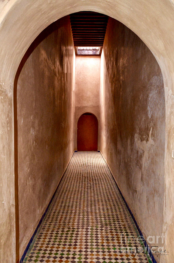 Rabat, Morocco- Alley Photograph by Jody Frankel