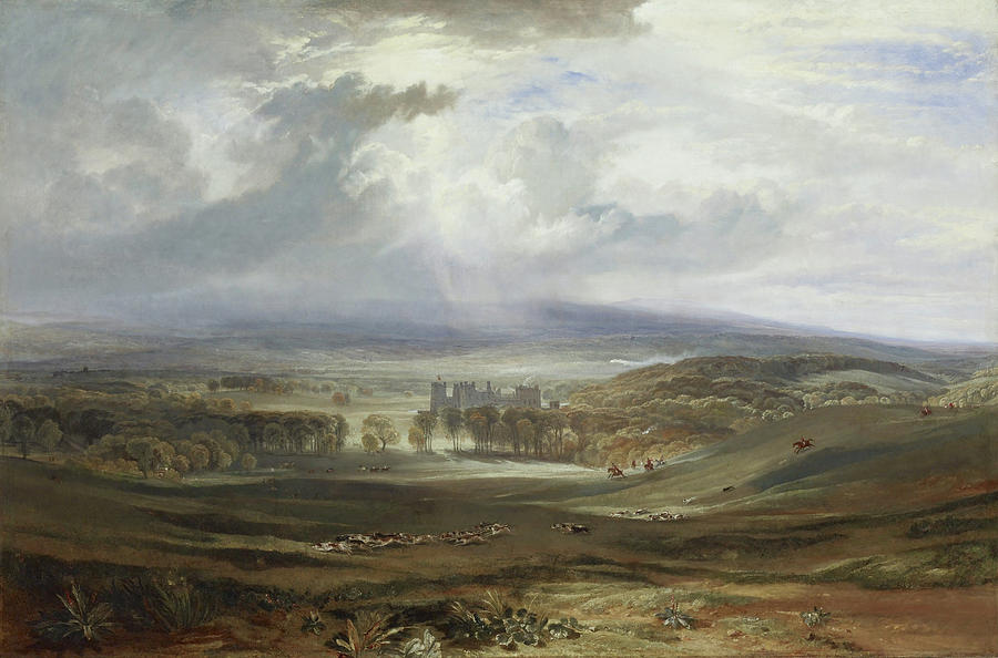 Joseph Mallord William Turner Painting - Raby Castle by JMW Turner