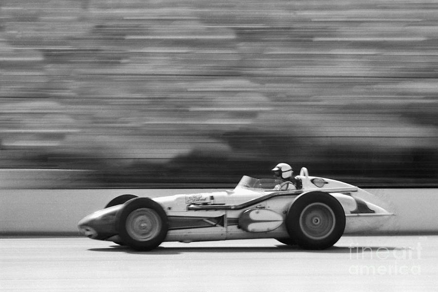 Racecar In Rex Mays Classic Photograph by Bettmann