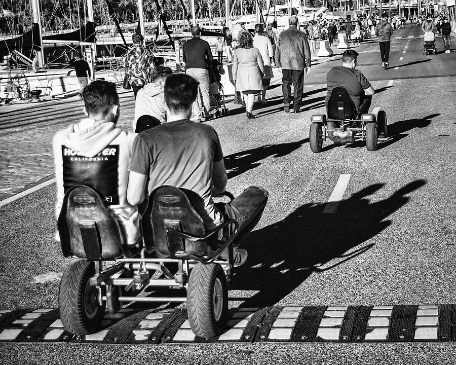 Racing Photograph - Racing by Borja Robles Racing Photograph - Racing by Borja Robles
