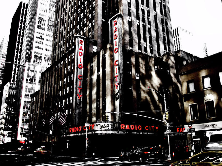 Radio City Music Hall Photograph by Debra Kewley