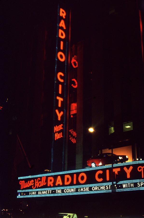 Radio City Music Hall New York 1998 Photograph by Martyn Goodacre