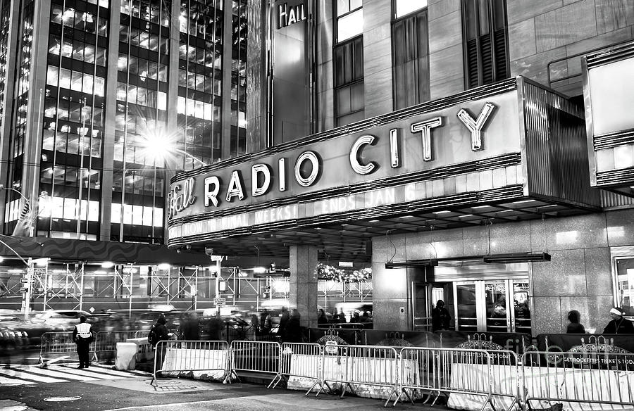 Radio City Nights New York City Photograph by John Rizzuto