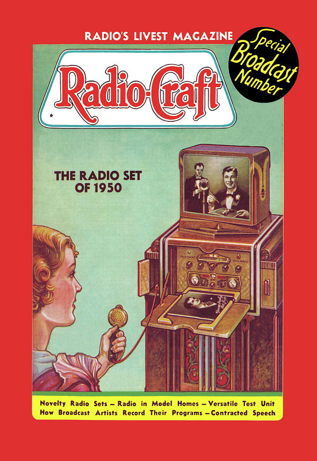 Radio Craft: The Radio Set of 1950 Painting by Unknown